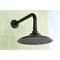 Kingston Brass K135A5CK 5-1/4-Inch Shower Head with Shower Arm, Oil Rubbed Bronze K135A5CK - alternate 4